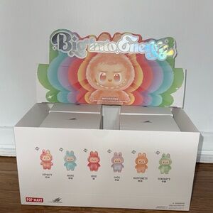 Pop Mart Big into Energy Vinyl Plush Pendant Blind Box.  1 Blind Box